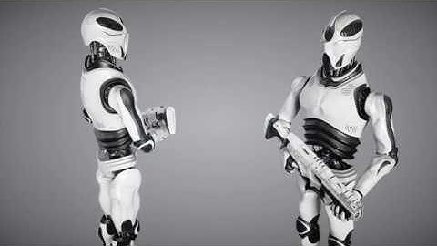 LightWave 3D 2018 Robot Concept