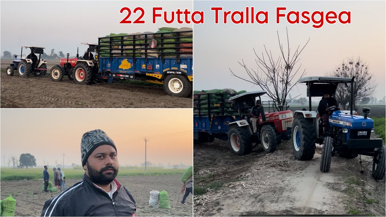 Holland ਤੇ Swaraj ਦੀ ਜੌੜੀ •ਟਰਾਲਾ ਫਸਗਿਆ ਅੱਜ ਦੇਖੋ ਕਿਵੇ ਨਿੱਕਲੀ ਫੇਰ • Punjabi Farmer 