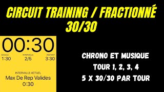 Guidage du temps en musique  Training 30/30 par Doisneau Sport TV