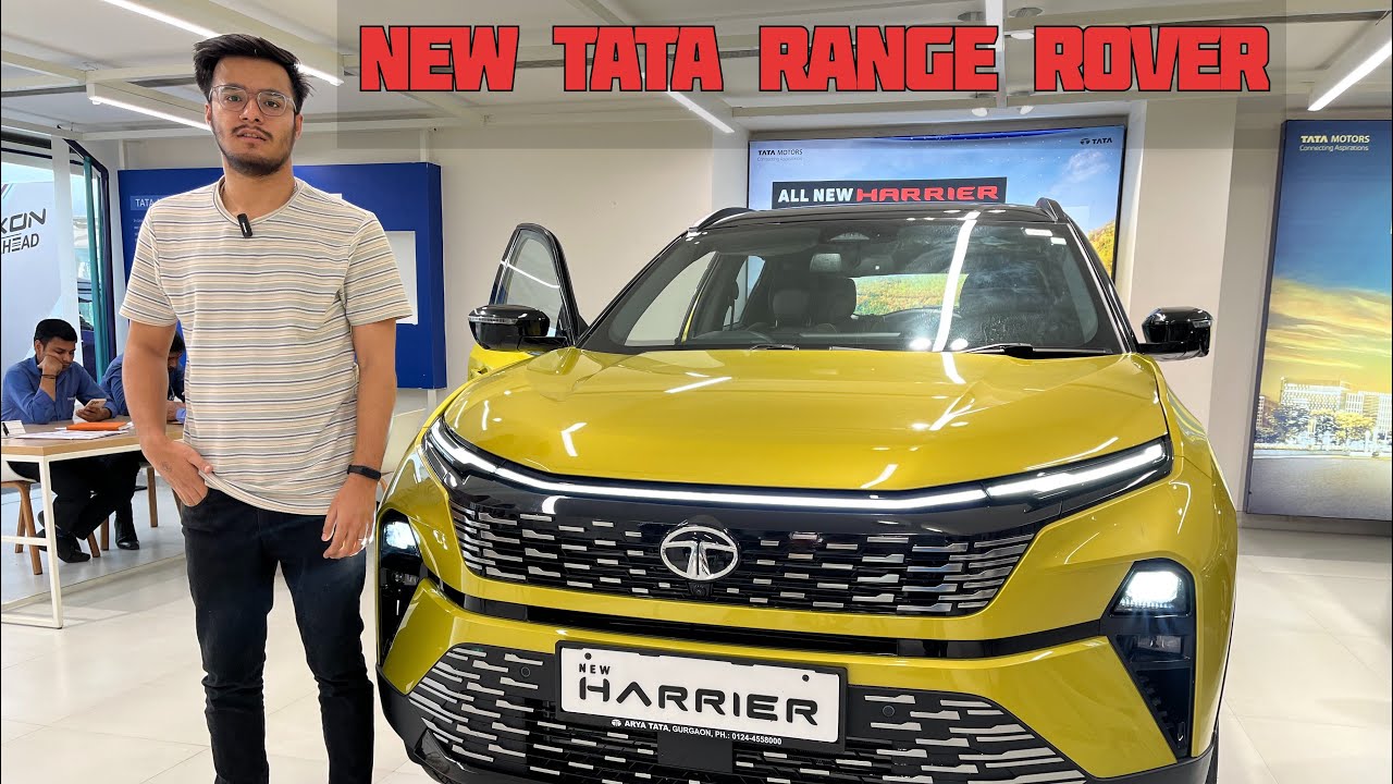 New Tata Harrier 2023 | Fearless Variant | Range Rover वाला Feel ️ # ...