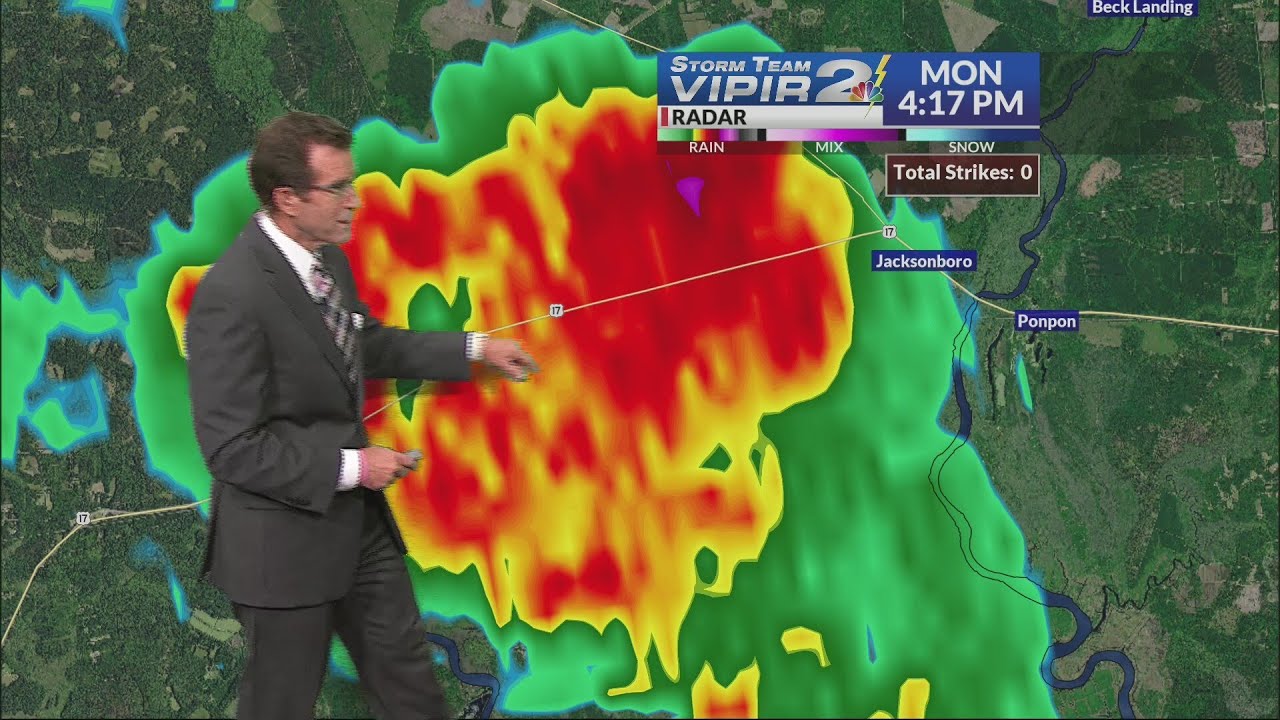 Storm Team 2 tracking heavy rain and storms - YouTube