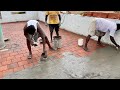 Excellent Cool roof Construction-Terrace cool roof tile joint cement mixer mortar installation