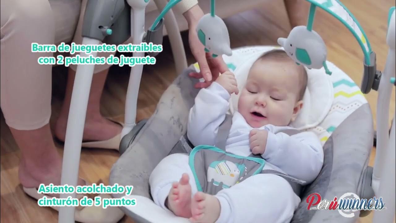 Mecedora para Bebe Automatica Swing Infanti Verde