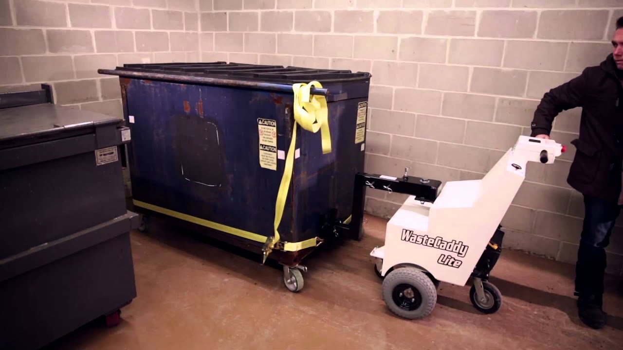 WasteCaddy 4SC Waste Bin Mover YouTube