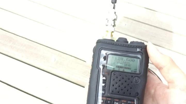 Yaesu VX-8DR aircraft band reception