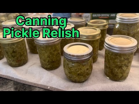 Easy Pickle Relish Using Mrs Wages Mix