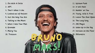 Bruno Mars Playlist 2025 - Best Songs Collection & Greatest Hits Full Album | Top Music Playlist