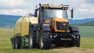 PD Dobrá Niva - Seno 2016 - JCB Fastrac 8250, 3230, 3220 | Krone Big Pack 1290 HDP XC High Speed