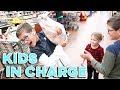 KIDS TAKEOVER | SHOPPING WITH 3 KIDS | HOW WE HAVE THEM COOK THEIR OWN MEALS
