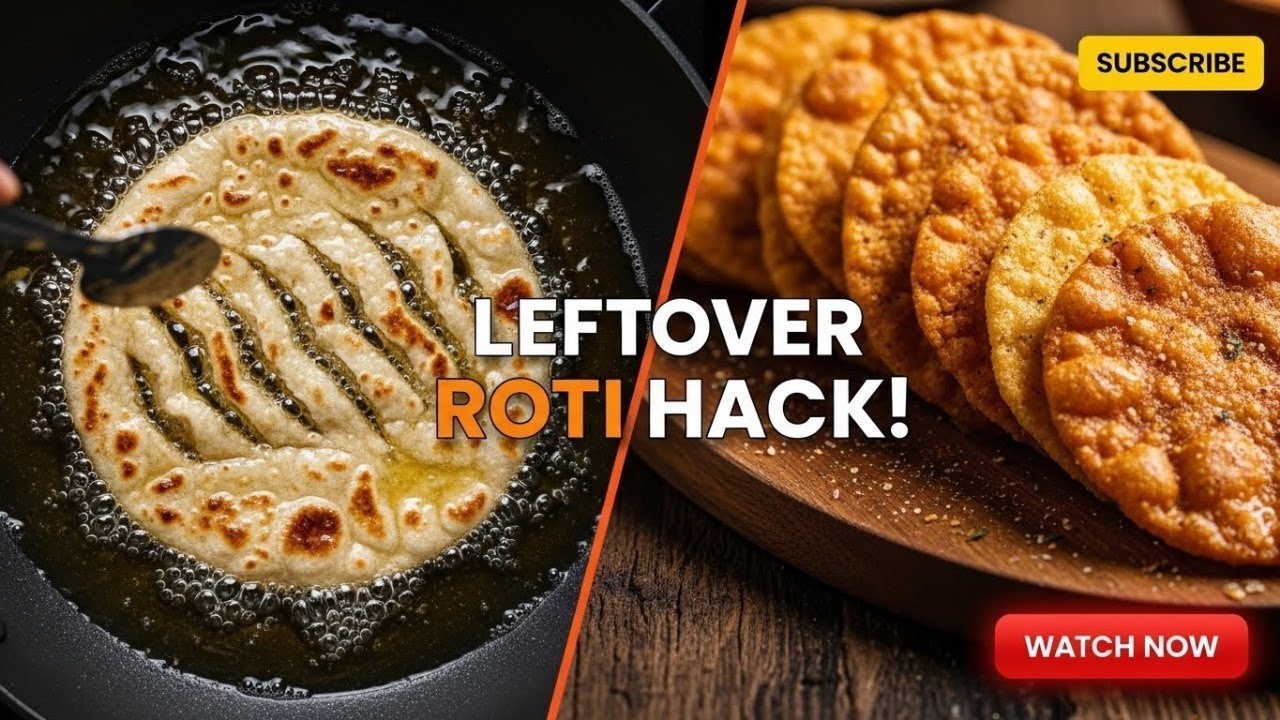 Leftover Roti Reuse Hack 2026 – Turn Old Rotis Into a Delicious New Dish