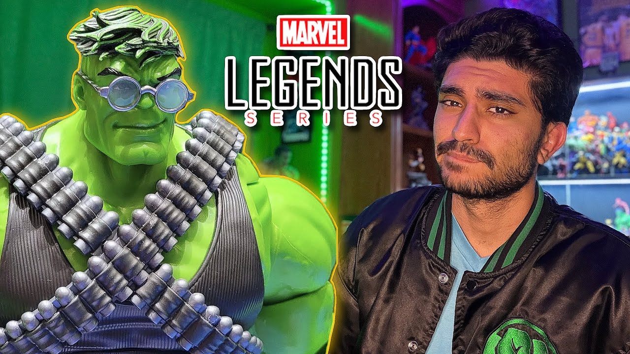 Фигурка Профессора Халка из серии Marvel Legends представлена.