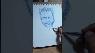Quick Drawing Logan Wolverine