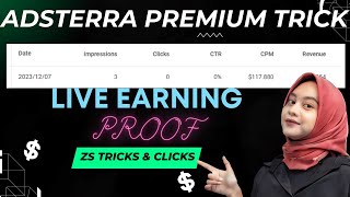 How to make money Adsterra Trick|Live Earning Adsterra Proof|Best Earning App Without investment