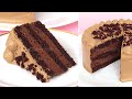 Egg-Free CHOCOLATE MOUSSE CAKE | Eggless Chocolate Dessert Recipe | Baking Cherry