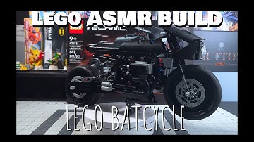 LEGO Technic 42155 The Batman - Batcycle Speed Build | ASMR BUILD
