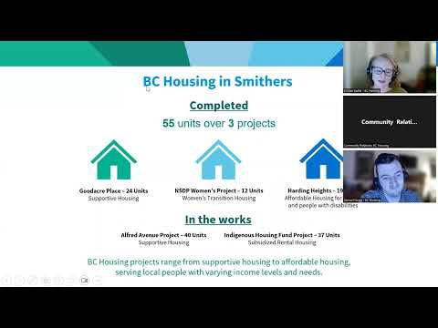 Supportive Housing in Smithers - Virtual Community Dialogue Session (February 1, 2024)