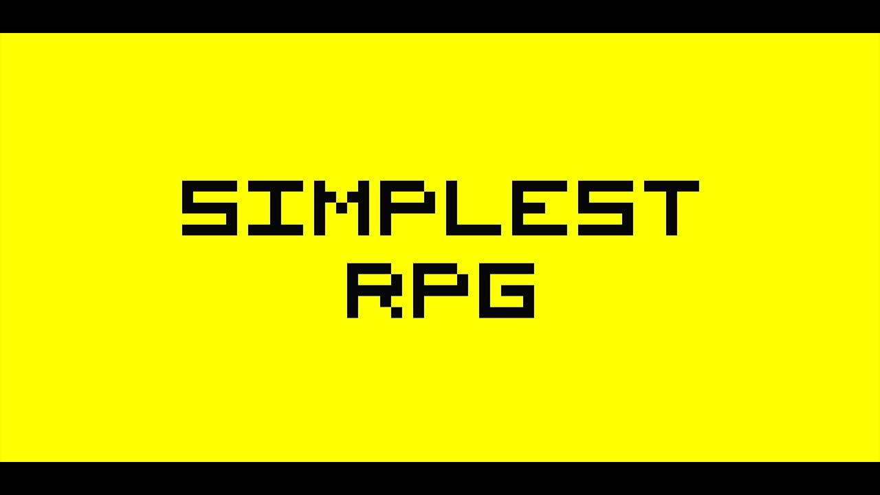 Simplest RPG Game MOD APK cover