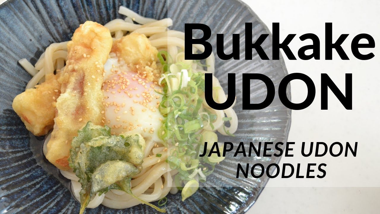 How to make ★Bukkake UDON★Japanese Udon Noodles with Chikuwa Tempura(EP125) | Kitchen Princess Bamboo