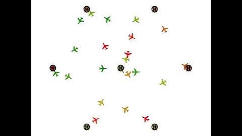 Multi Agent Autonomous On-Demand Free Flight Operations in UAM using MCTS