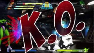 Marvel Vs. Capcom 3 Fate Of Two Worlds - Xbox 360 Gameplay Part 2