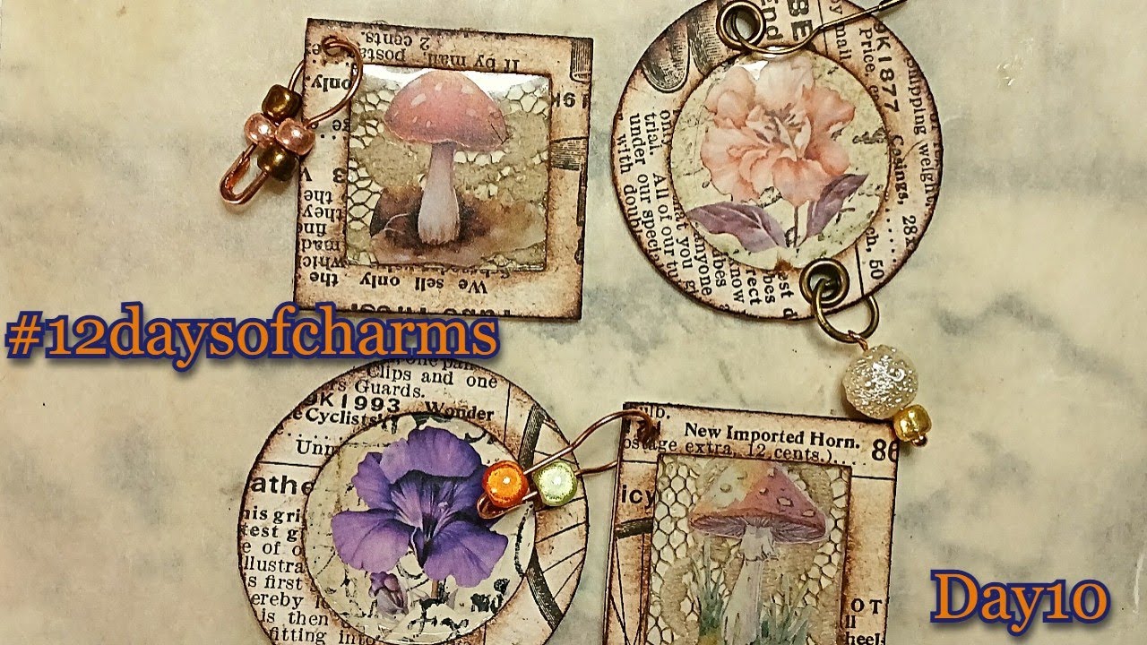 #12daysofcharms - БЫСТРЫЕ И ПРОСТЫЕ ПОДВЕСКИ. ПОДХОДЯТ ДЛЯ НАЧИНАЮЩИХ И ОТЛИЧНЫЙ СПОСОБ ИСПОЛЬЗОВ...