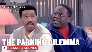 Cedric And Steve Fight Over Parking?! | The Steve Harvey Show