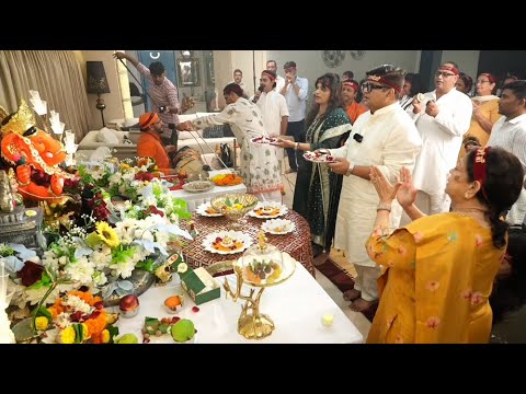 श्री गणेश उत्सव पर टल्ली बाबा एवं भक्तगण संग मिलकर गूँजी श्री गणेश आरती