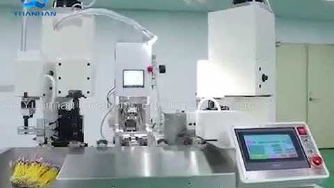 Double heads Wire Cut Strip Crimp Seal insert, waterproof plug insert, wire sealing machine