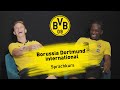 BVB U23s: Borussia Dortmund international | Learning teammates language