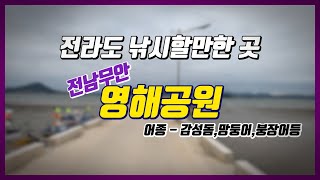 전라도 낚시할만한 곳  전남무안 영해공원 / 감성돔 / 망둥어