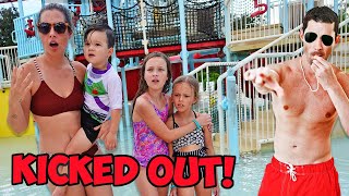 We Snuck Our Family Into A Closed Waterpark Kicked Out