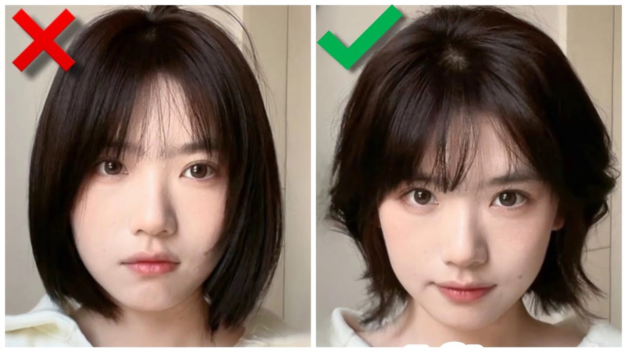 HOW TO STYLE SHORT HAIR | Japanese Layered Hair Curl Inspired 🇯🇵✨#kawaii  - YouTube