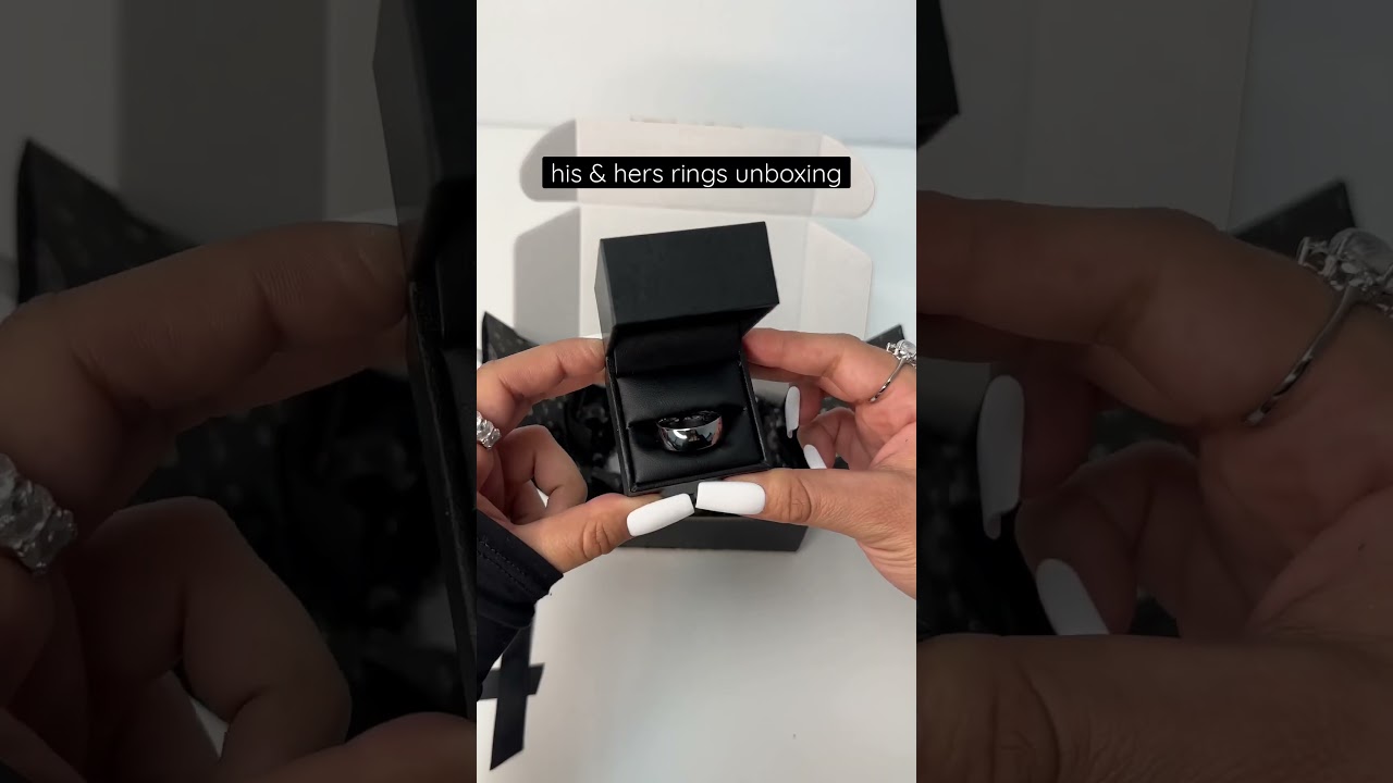 His & hers rings unboxing 📦 