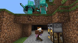 Minecraft Speedrunner VS 2 Full Diamond Hunters