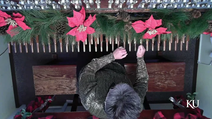 Elizabeth Egbert Berghout Plays "The Christmas Song" on the KU World War II Memorial Carillon