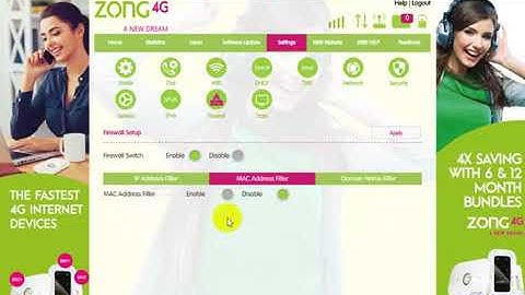 How To Block Users Wifi In Zong 3G and 4G Device Using MAC Address in Hindi and Urdu   YouTube
