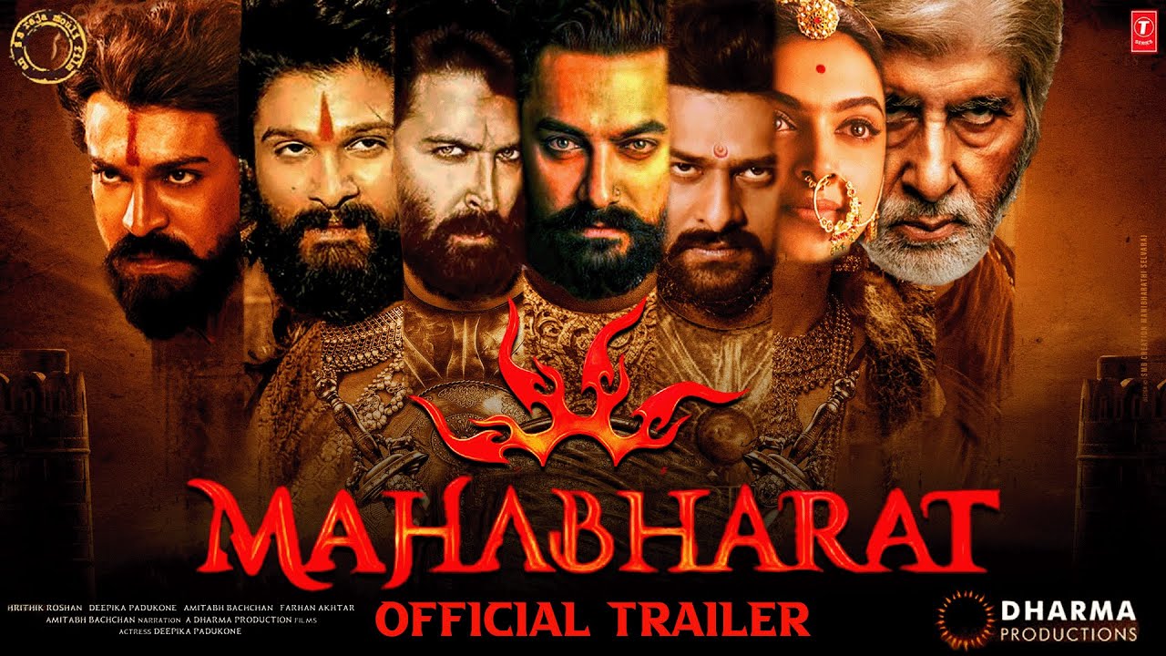 Mahabharat Part 1   Official Trailer  SS Rajamouli  Amitabh B Ranveer Deepika Hrithik Updates