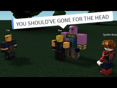 Roblox Infinity War 3 Youtube - thor infinity war roblox