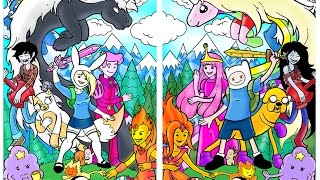 Мультарт Adventure Time Love Team