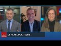 Panel politique du jeudi au Téléjournal Québec avec Alex Boissonneault et Louise Boisvert