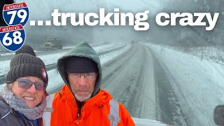 Trucking Crazy - Driving Semi in Winter Storm screenshot 5