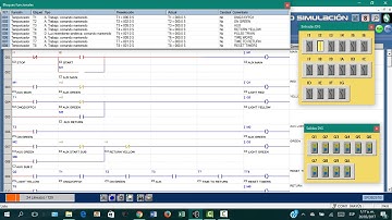 Semafaro con Luz Verde Intermitente en Zelio Soft