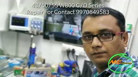 Sony LED Tv KDL-43W800D Restarting Problem Solved