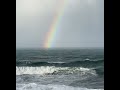 Rainbow with the King Tide Waves, Blessed #shorts #short #shortvideo #shortsfeed #shortsvideo