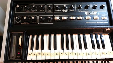 Moog Micromoog Synthesizer