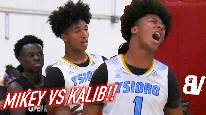 Mikey Williams VS COMPTON MAGIC TEAMMATE Kalib Lac...