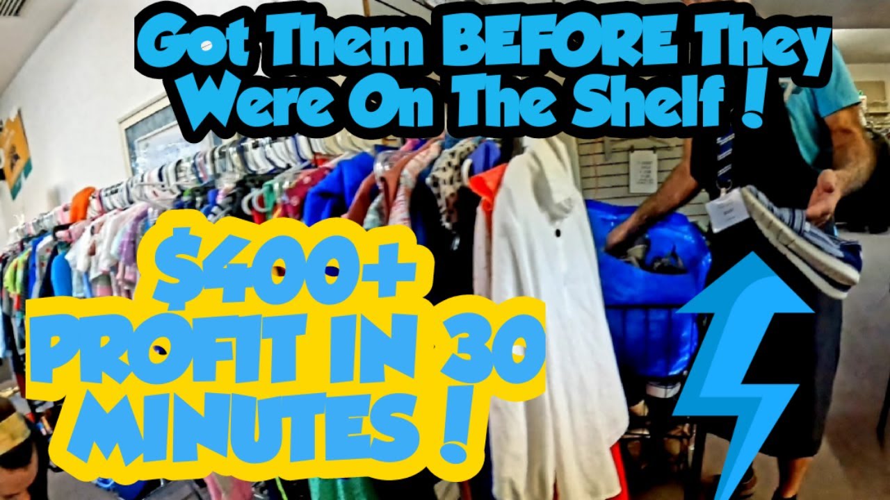 Massive CHEAP Thrift Store Haul For BIG PROFITS Come Thrift With Me