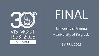 30th Vis Moot | Final Round: University of Belgrade v University of Vienna