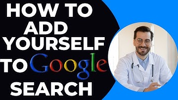HOW TO ADD YOURSELF TO GOOGLE SEARCH People Card Google