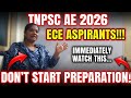 TNPSC AE ECE PREPARATION IN TAMIL | TNPSC AE ECE &amp; EEE SYLLABUS | TNPSC CTS NON INTERVIEW POST 2026